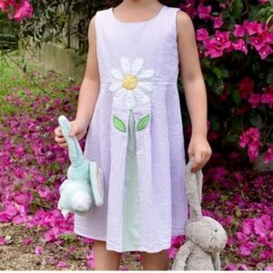 Gymboree Searsucker Spring/Summer Sleeveless Dress 3T Precious!